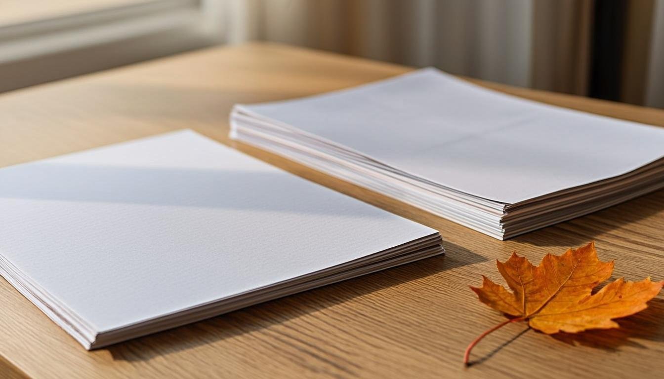 Liste de préparation et feuille d'érable — organiser son projet