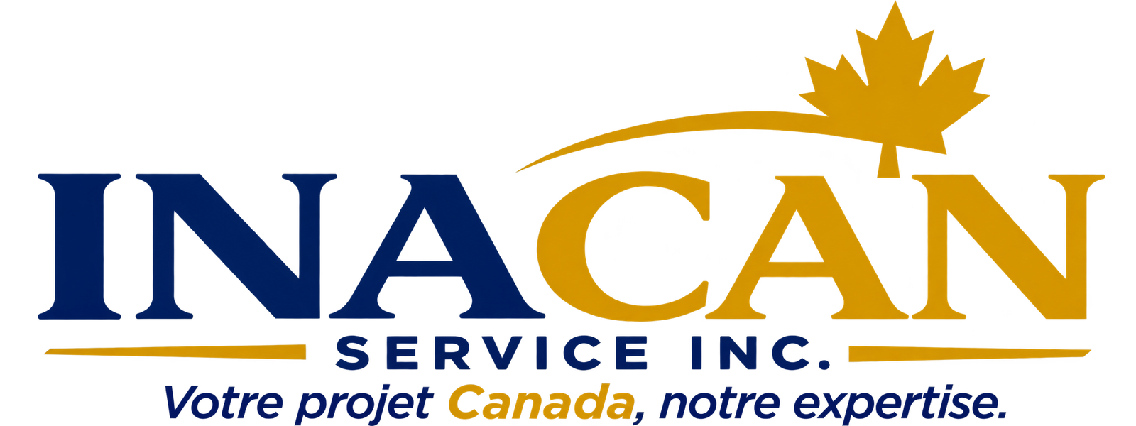 Logo INACAN Service Inc. — Votre projet Canada, notre expertise.